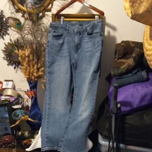 Classic Blue Women's Straight Leg Jeans